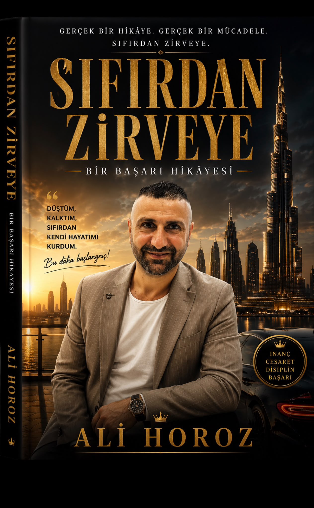 Sıfırdan Zirveye kitabının premium kapak görseli